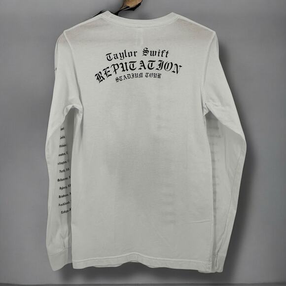 Taylor Swift Reputation Statium Tour Long Sleeve T Shirt Size Small Mens Womens - Picture 3 of 7